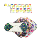 3 pcs Reusable Organic Cotton Sanitary Lua Pads